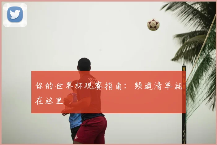 你的世界杯观赛指南：频道清单就在这里